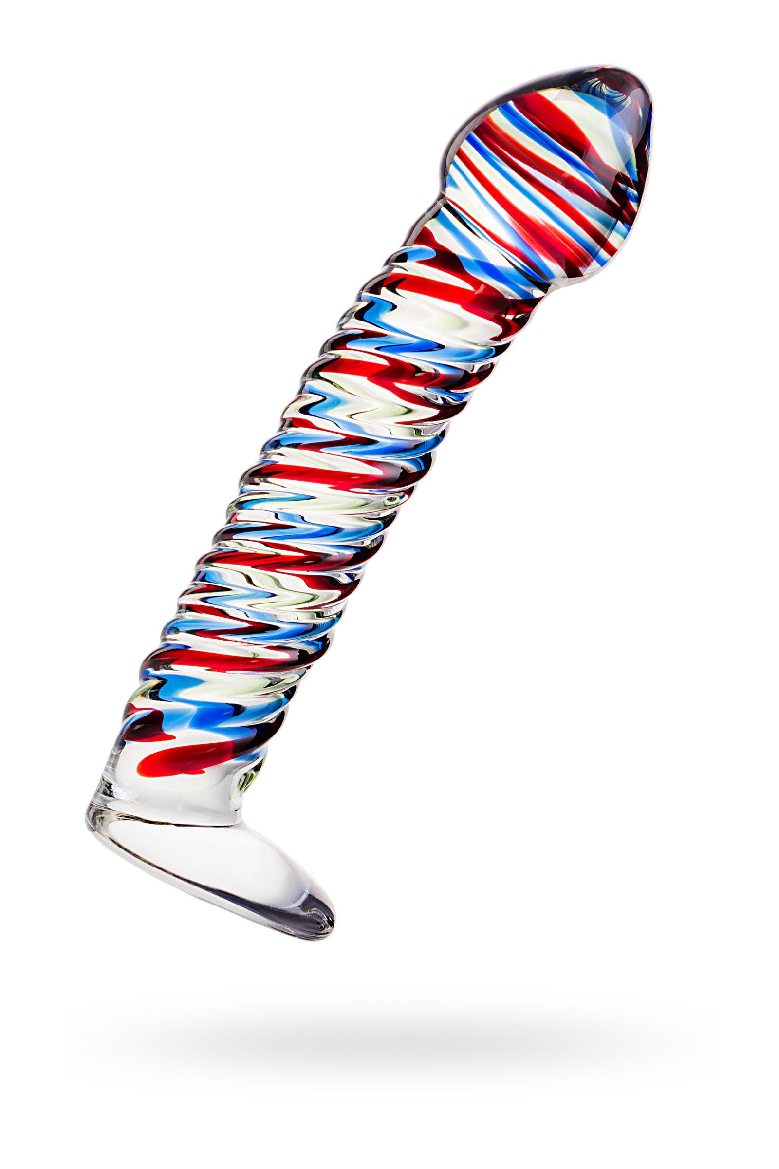 Фаллоимитатор Sexus Glass,стекло, прозрачный 16,5 см