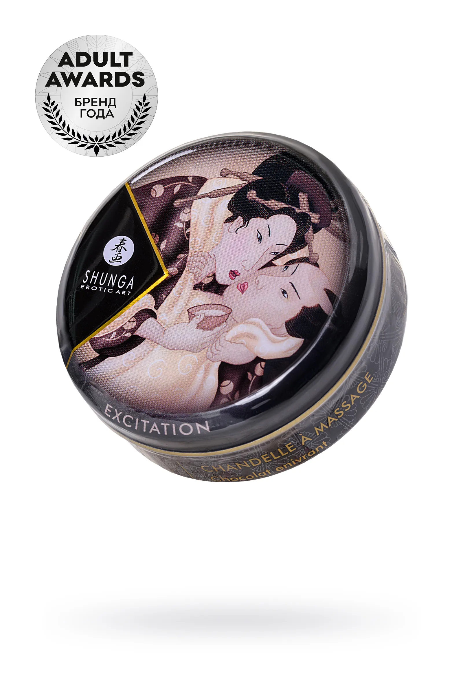 Массажная свеча Shunga, Пьянящий шоколад, 30 мл