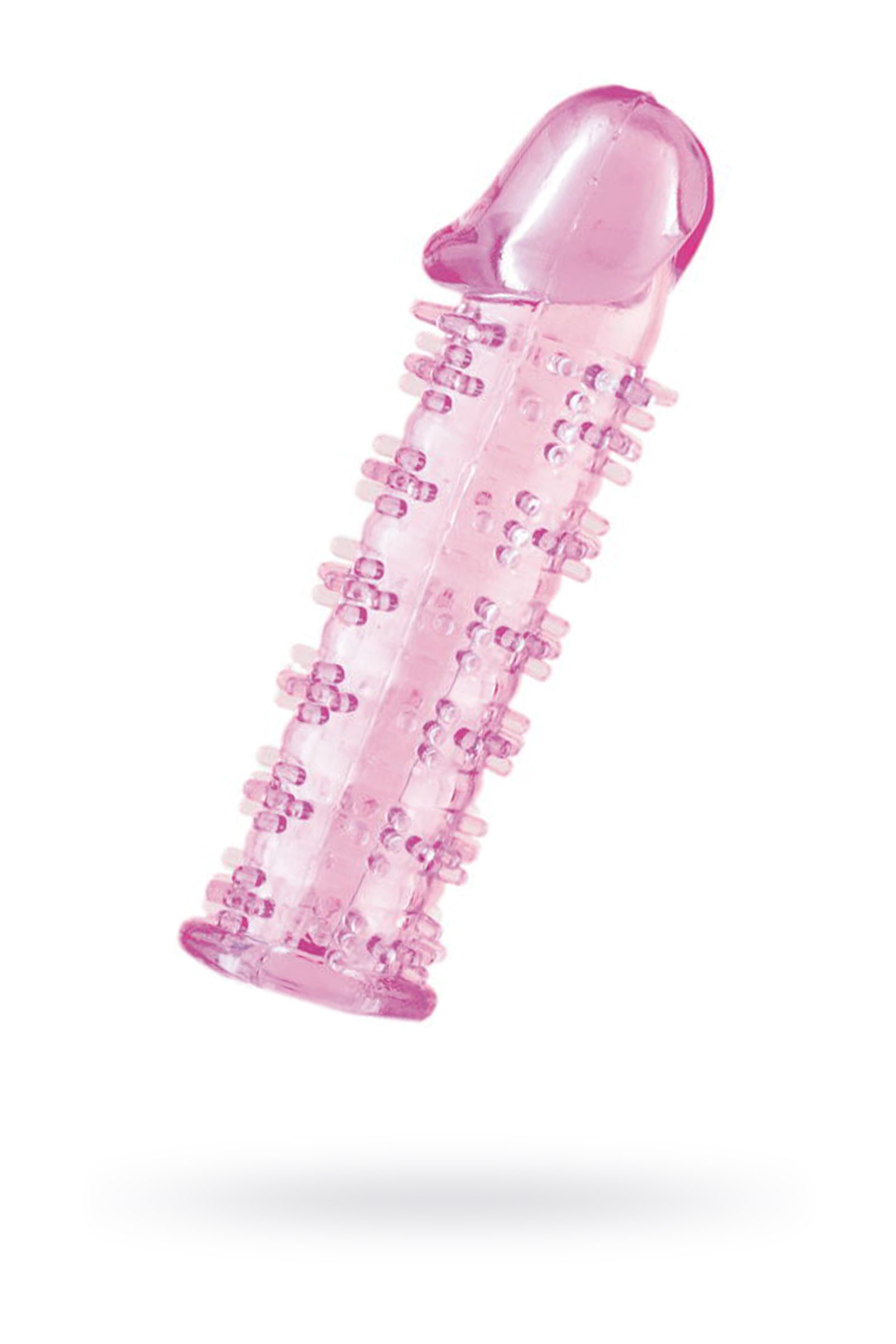 Насадка A-Toys by TOYFA, TPE, розовый, 12,5 см