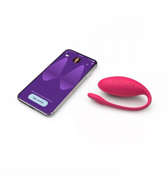 Виброяйцо WE-VIBE Jive розовый,силикон,9 см.