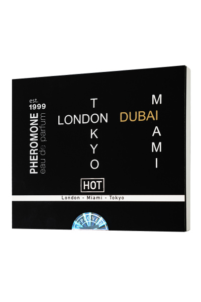 Сет феромонов  для мужчин из 4 ароматов по 5 мл.