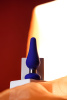 Анальная пробка ToDo by Toyfa Сlassic, Синяя, 11,0 см, Ø 3,7