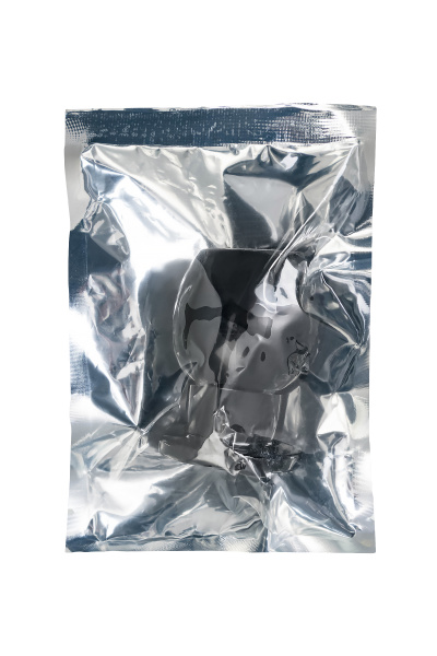 Анальная втулка TOYFA Basic M, TPE, чёрная, 6,5 см