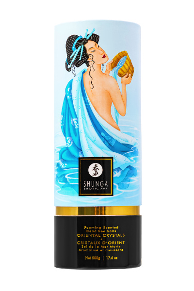 Соль мёртвого моря для ванны Shunga Oriental Crystals ""Искушение океана"" 500гр