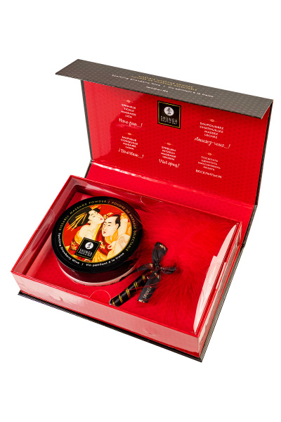 Пудра для тела Shunga «Клубника», (Strawberry), 75 гр.