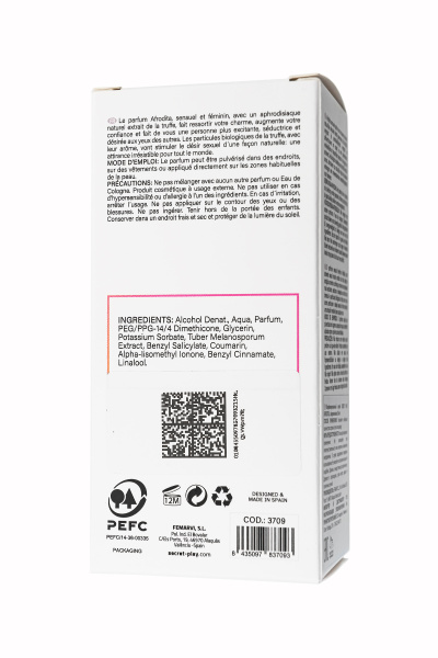 Парфюмированный спрей SECRET PLAY AFRODITA для женщин, с феромонами, 50 мл