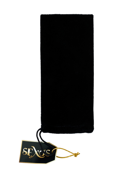 Анальная втулка Sexus Glass, стекло,9,8 см