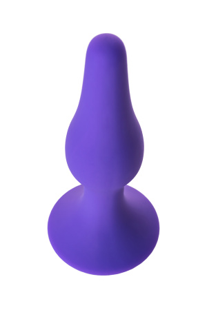 Втулка анальная TOYFA A-Toys, силикон, фиолетовая, 12,5 см
