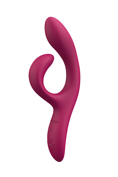 Вибратор для пар WE-VIBE Nova 2 розовый,силикон,21,7 см.