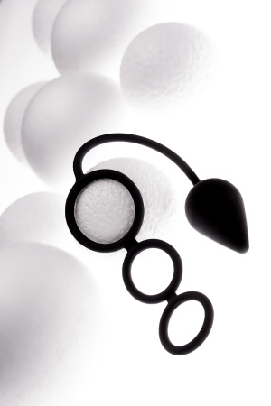 Втулка анальная с эрекционным кольцом Erotist, 6,5 см Ø 3,9