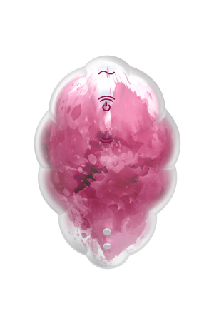 Вакуумный стимулятор клитора Satisfyer Cloud Dancer, силикон, красный