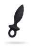 Анальная пробка Erotist Strob S - size, черная, 7 см Ø 2,6